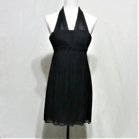 Sweet Storm, Small, Black Party Dress, Halter top - Picture 1 of 6